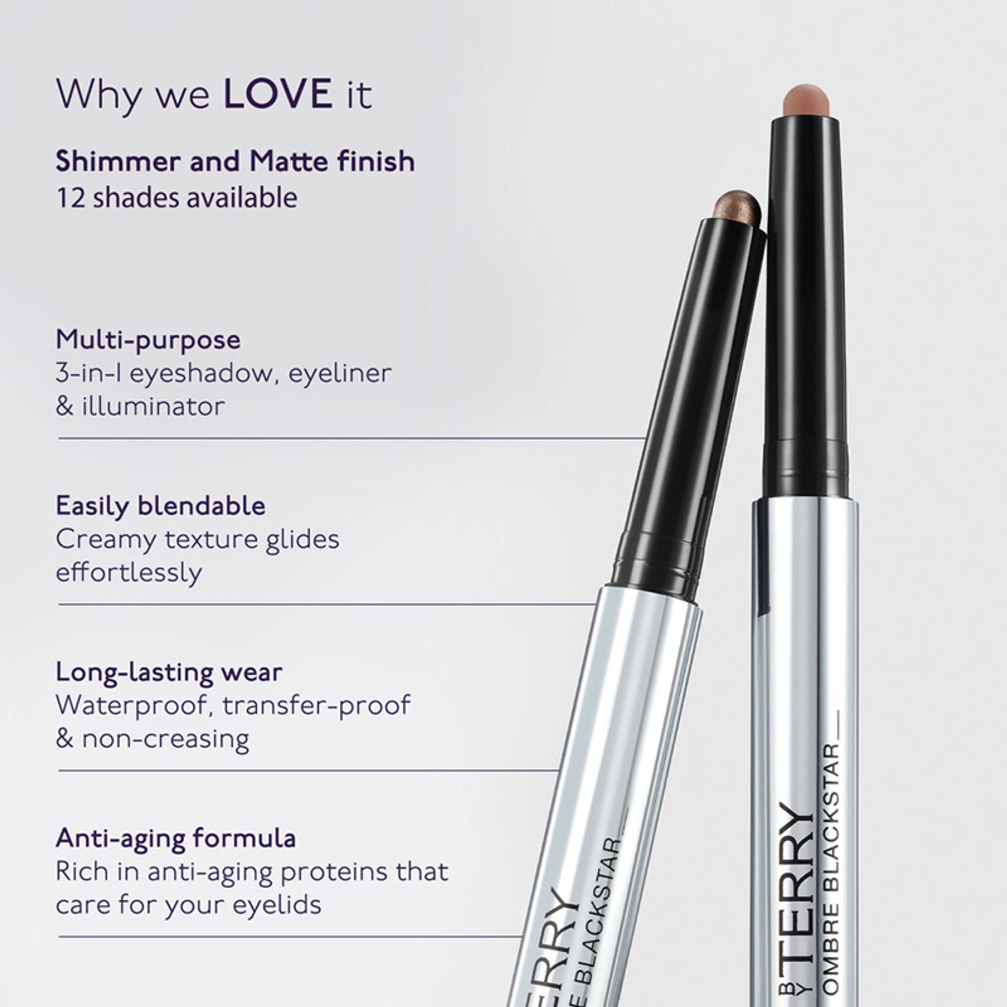 By Terry Ombre Blackstar Eyeshadow - 104 Matte Ash | Grocsy