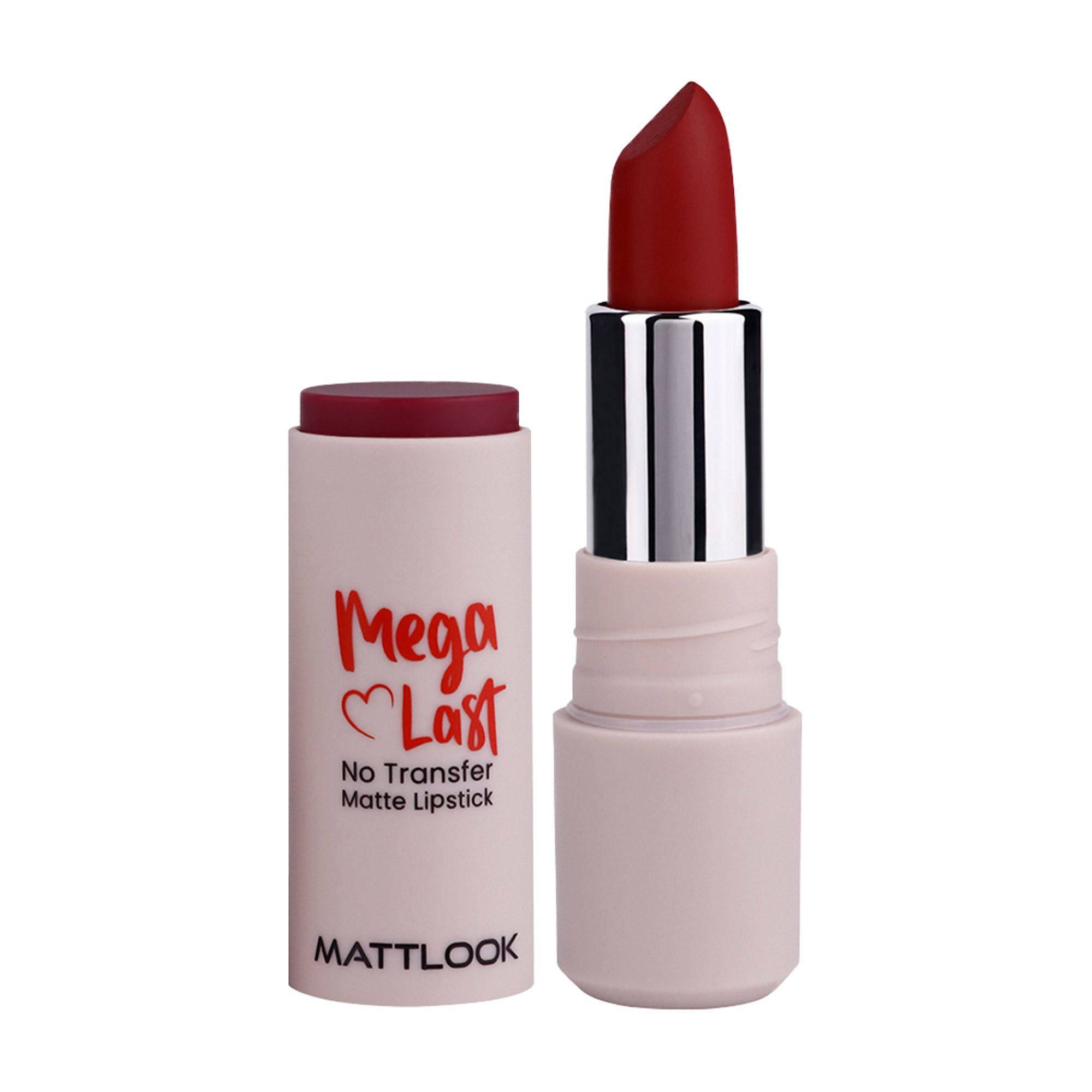 Matt Look Mega Last No Transfer Matte Lipstick - Hollywood Maroon | Grocsy