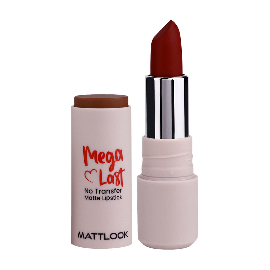 Matt Look Mega Last No Transfer Matte Lipstick - Maroon Me | Grocsy