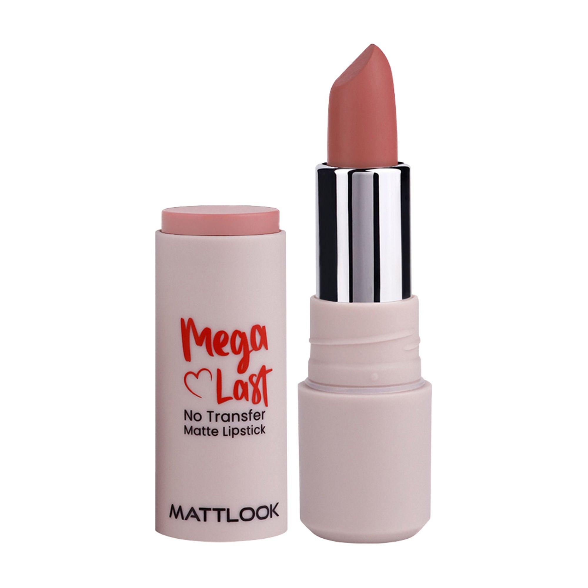 Matt Look Mega Last No Transfer Matte Lipstick - Mauve Baby | Grocsy