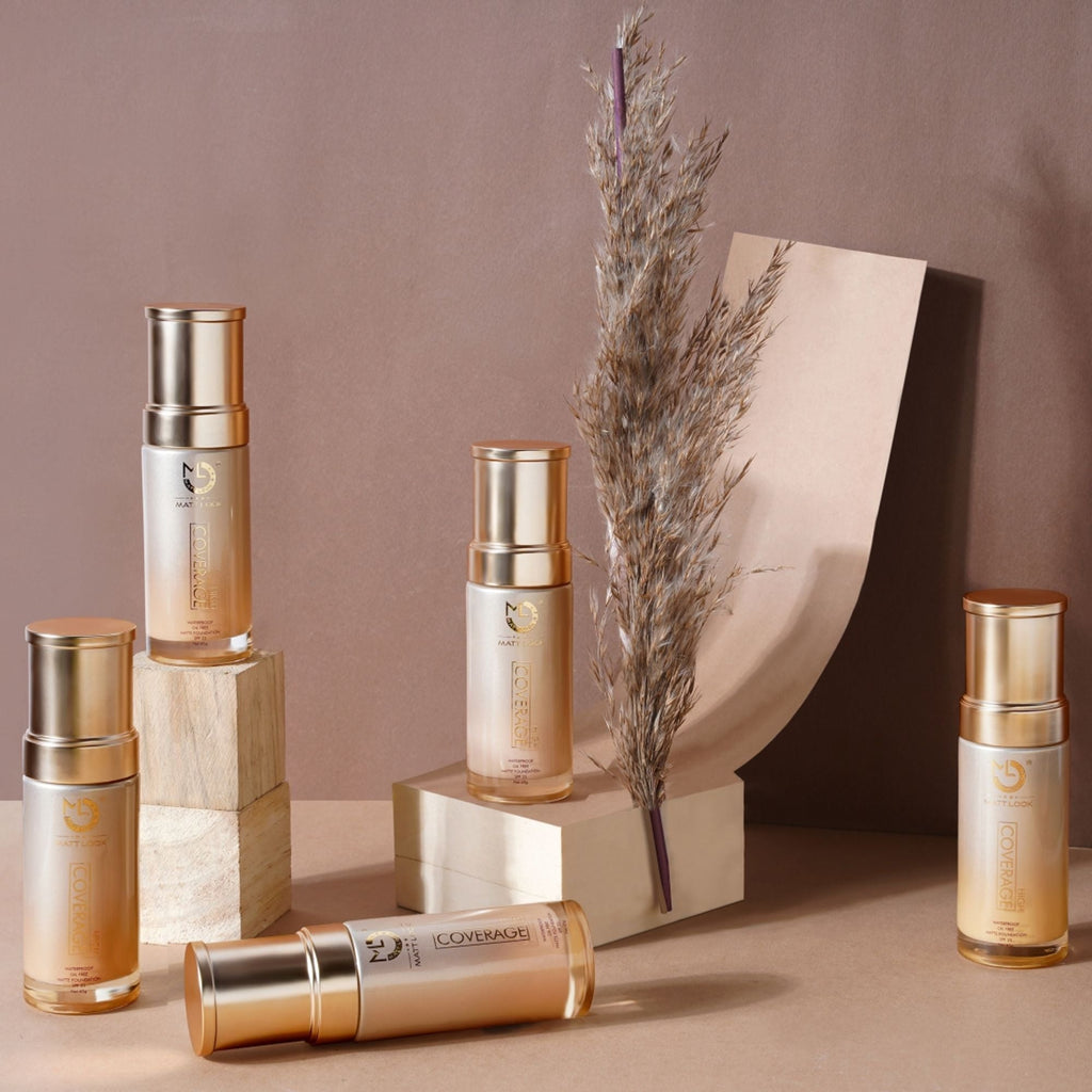Matt Look High Coverage Foundation - Cream Beige | Grocsy