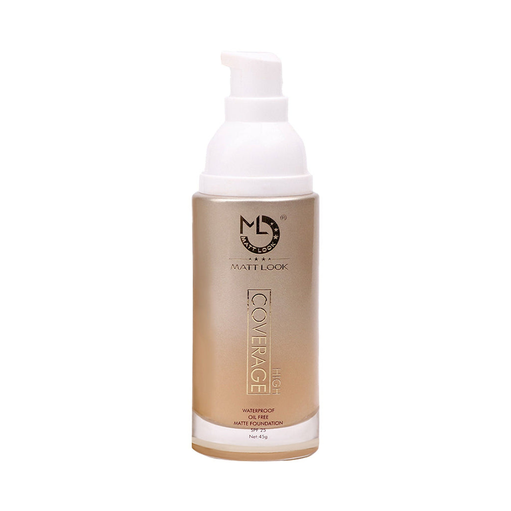 Matt Look High Coverage Foundation - Cream Beige | Grocsy