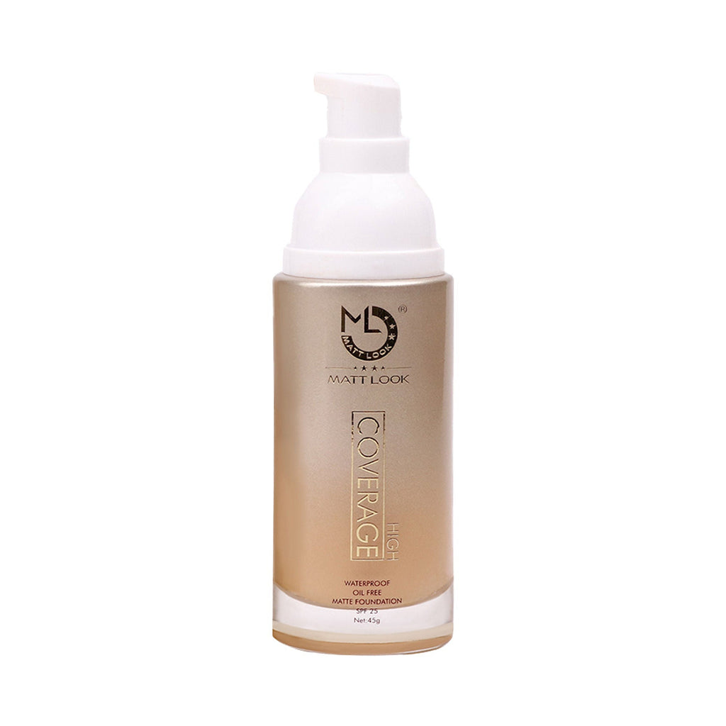 Matt Look High Coverage Foundation - Dewy | Grocsy