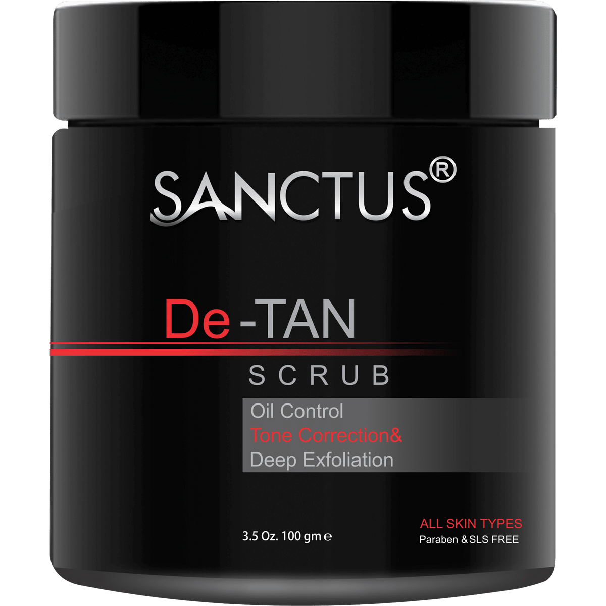SANCTUS D-Tan Tan Removal Fairness Scrub | Grocsy