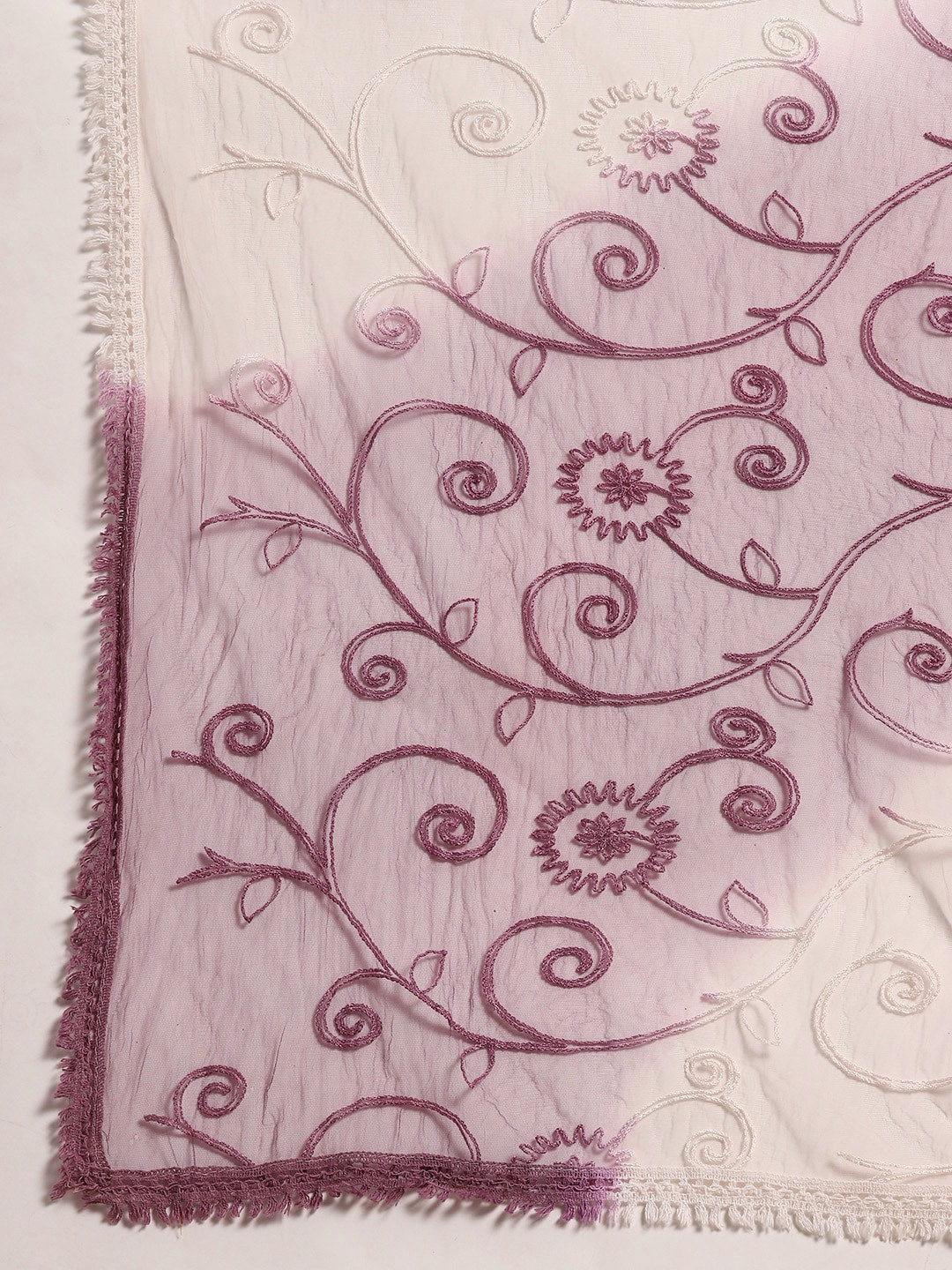 Sangria Women Embroidered Regular Thread Work Kurta with Trousers & With Dupatta | Grocsy