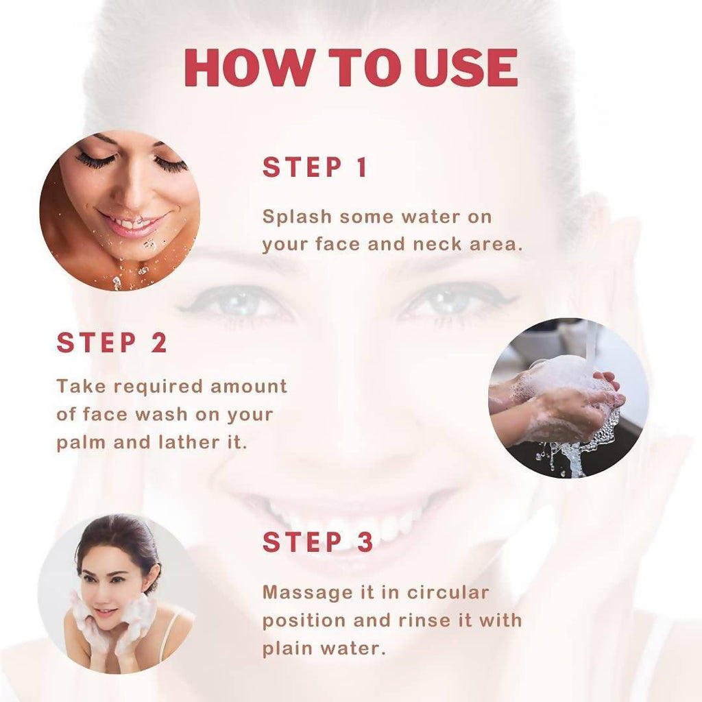 Aegte Beetroot Face Wash | Grocsy