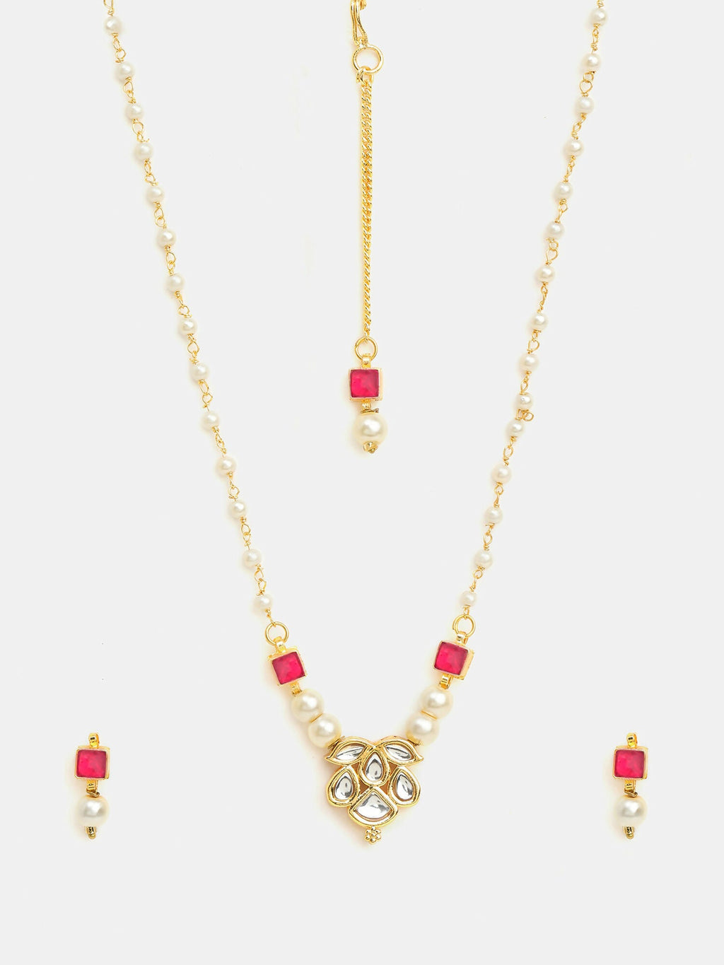 Ruby Raang Mannat Kundan Set | Grocsy