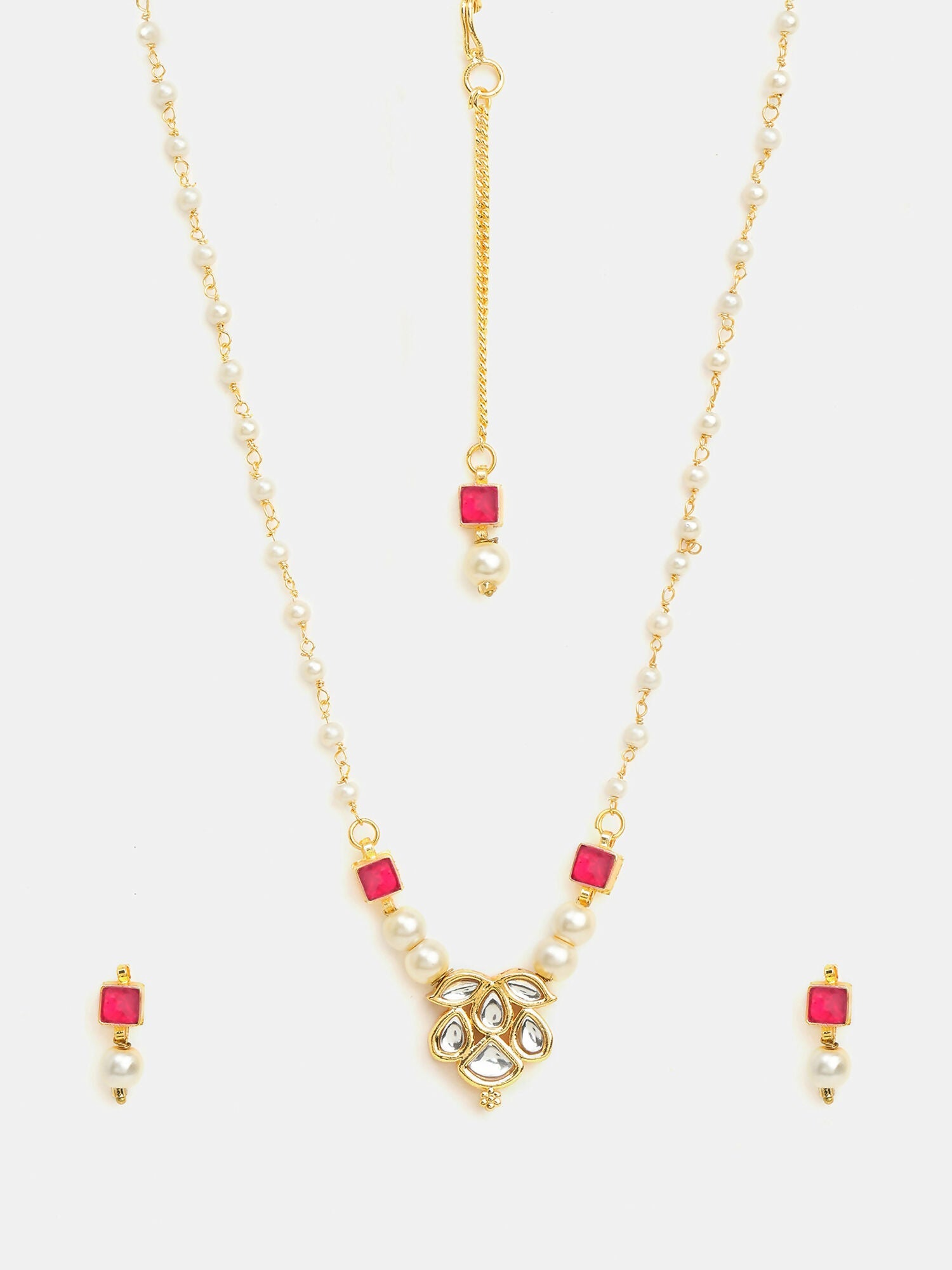 Ruby Raang Mannat Kundan Set | Grocsy