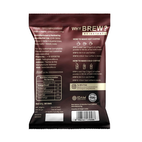 Bevzilla Coffee Pouch | Grocsy