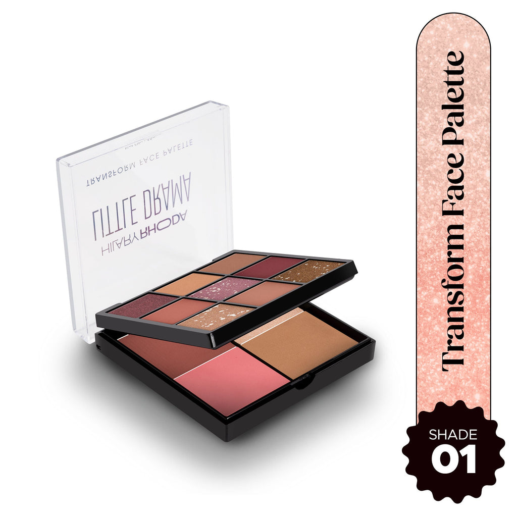 Hilary Rhoda Transform Face Palette - Soft Glam 01 | Grocsy