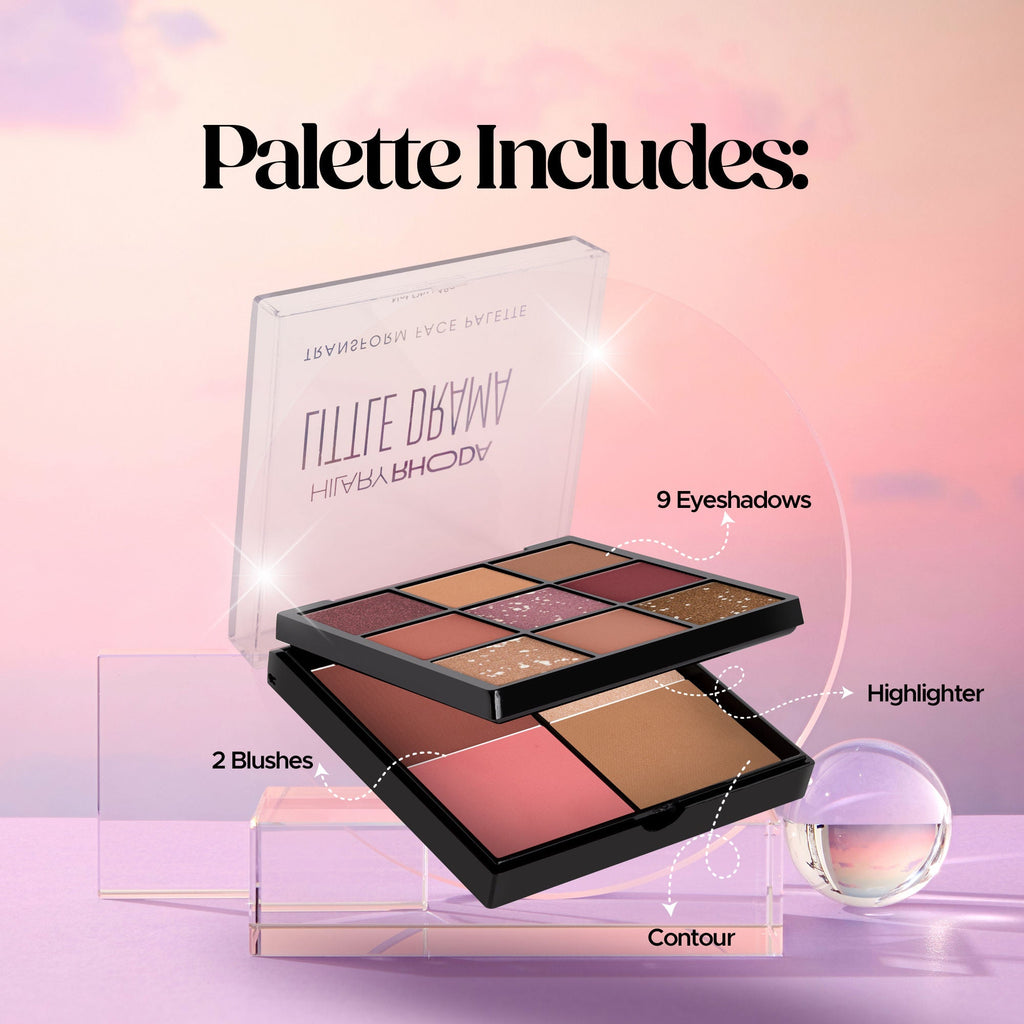 Hilary Rhoda Transform Face Palette - Soft Glam 01 | Grocsy