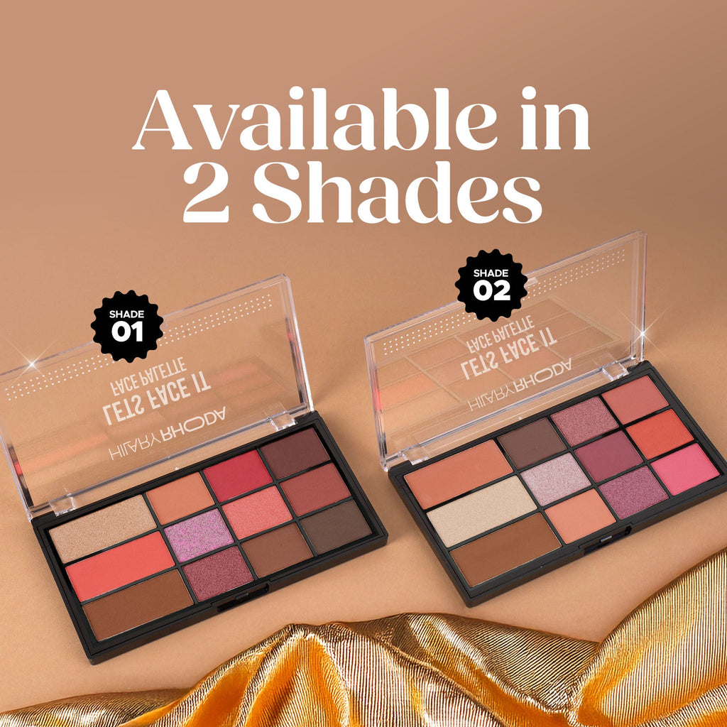 Hilary Rhoda Lets Face It Face Palette - Day Spring 01 | Grocsy
