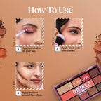 Hilary Rhoda Lets Face It Face Palette - Day Spring 01 | Grocsy