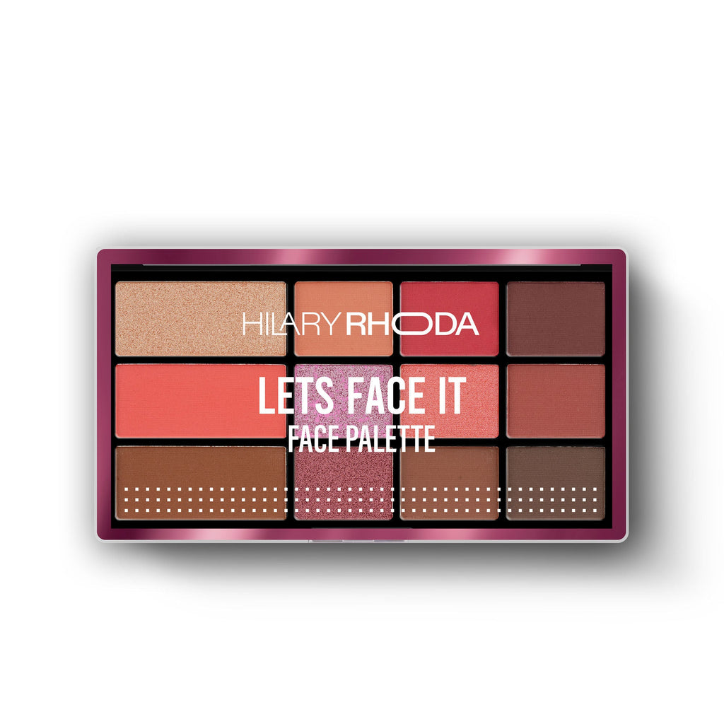 Hilary Rhoda Lets Face It Face Palette - Day Spring 01 | Grocsy