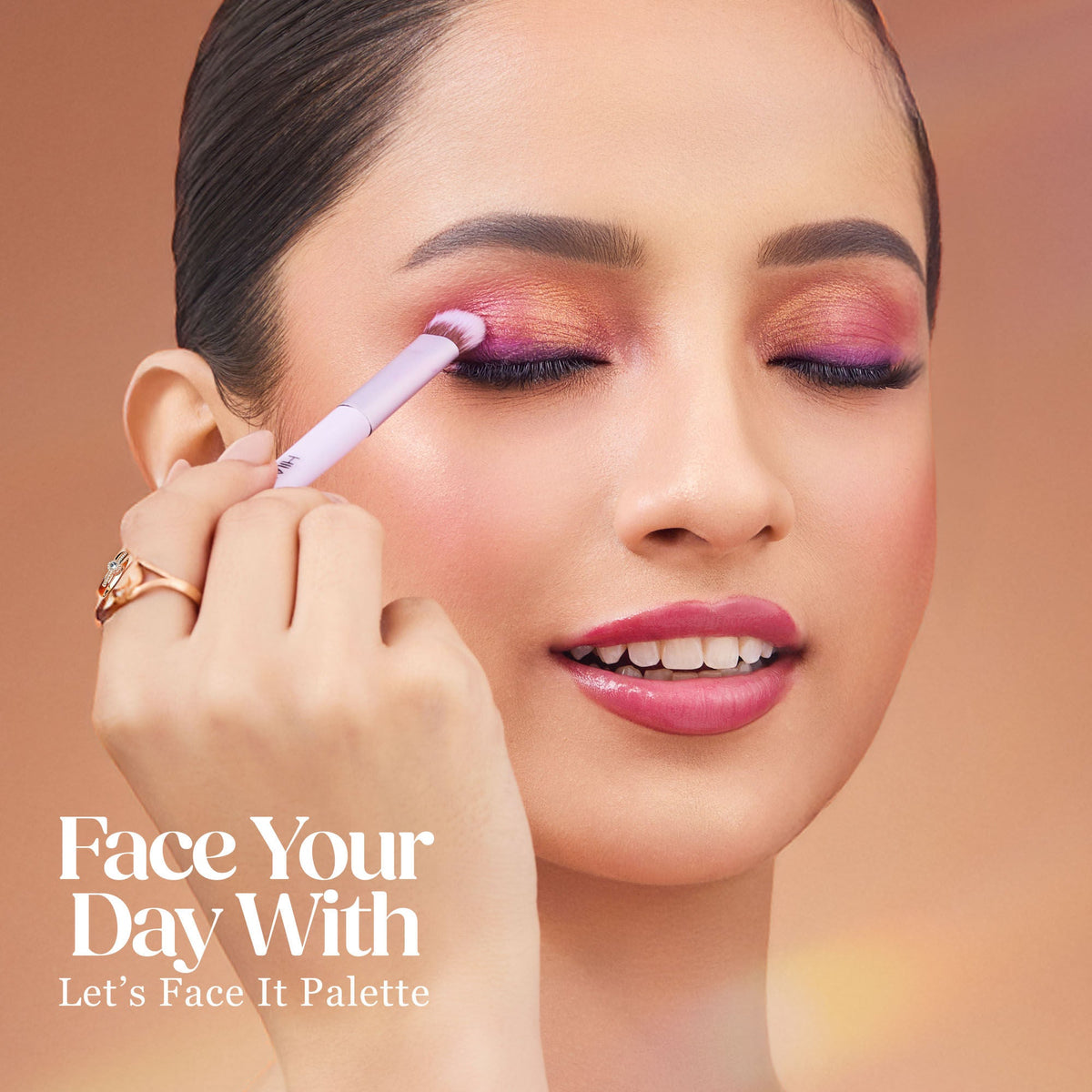 Hilary Rhoda Lets Face It Face Palette - Sun Downer 02 | Grocsy