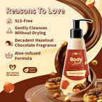 Plum BodyLovin' Hazelnut Eclair Body Wash | Grocsy