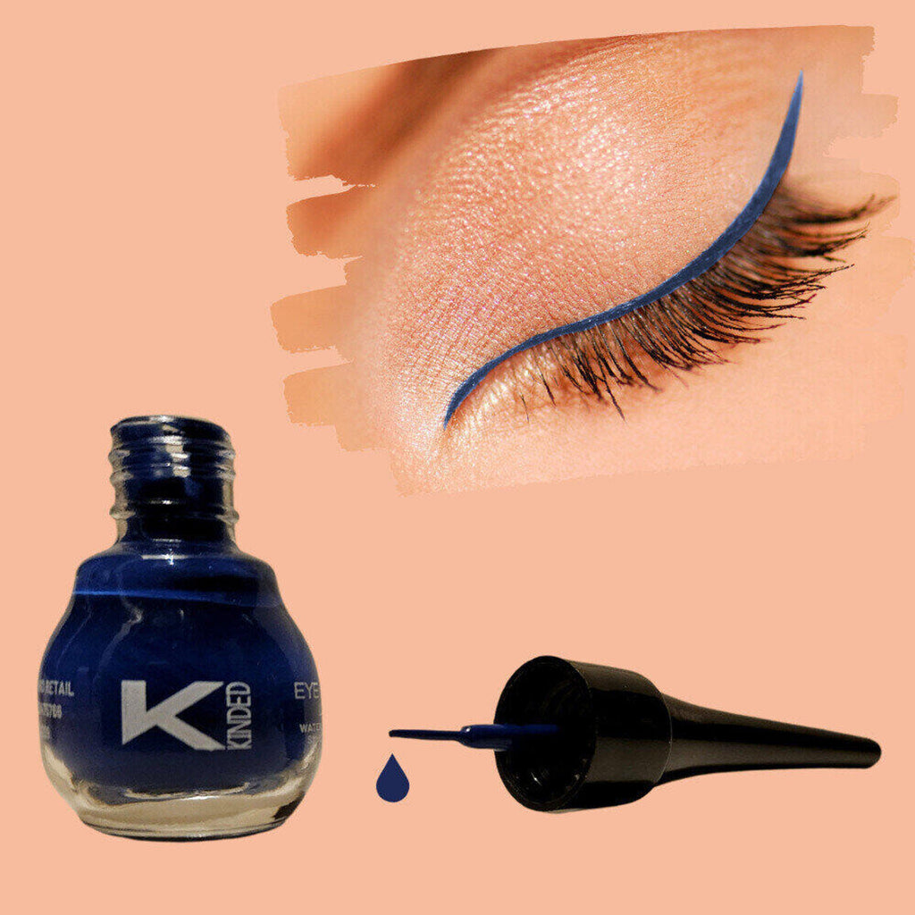 KINDED Liquid Eye Liner - Royal Blue | Grocsy