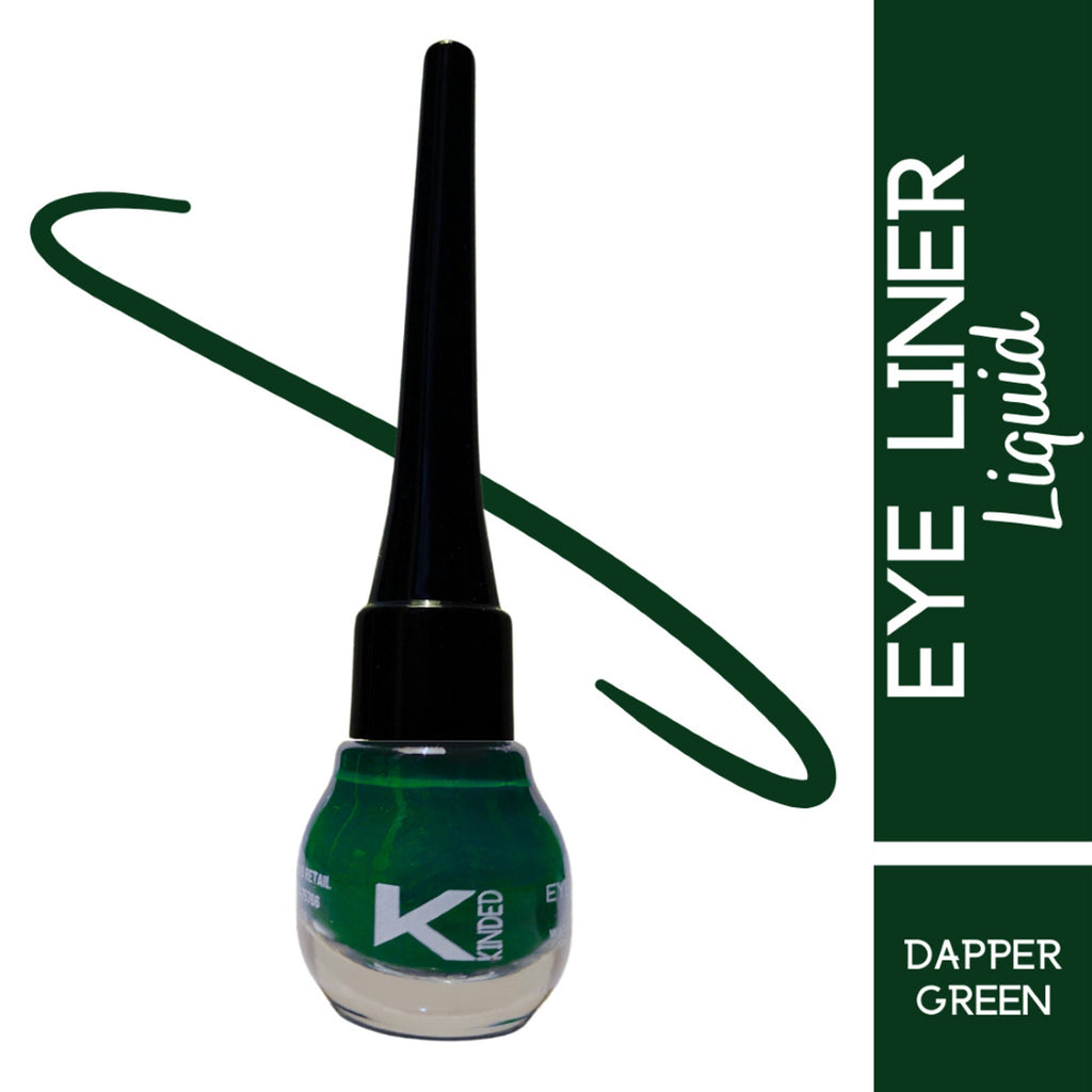 KINDED Liquid Eye Liner - Dapper Green | Grocsy