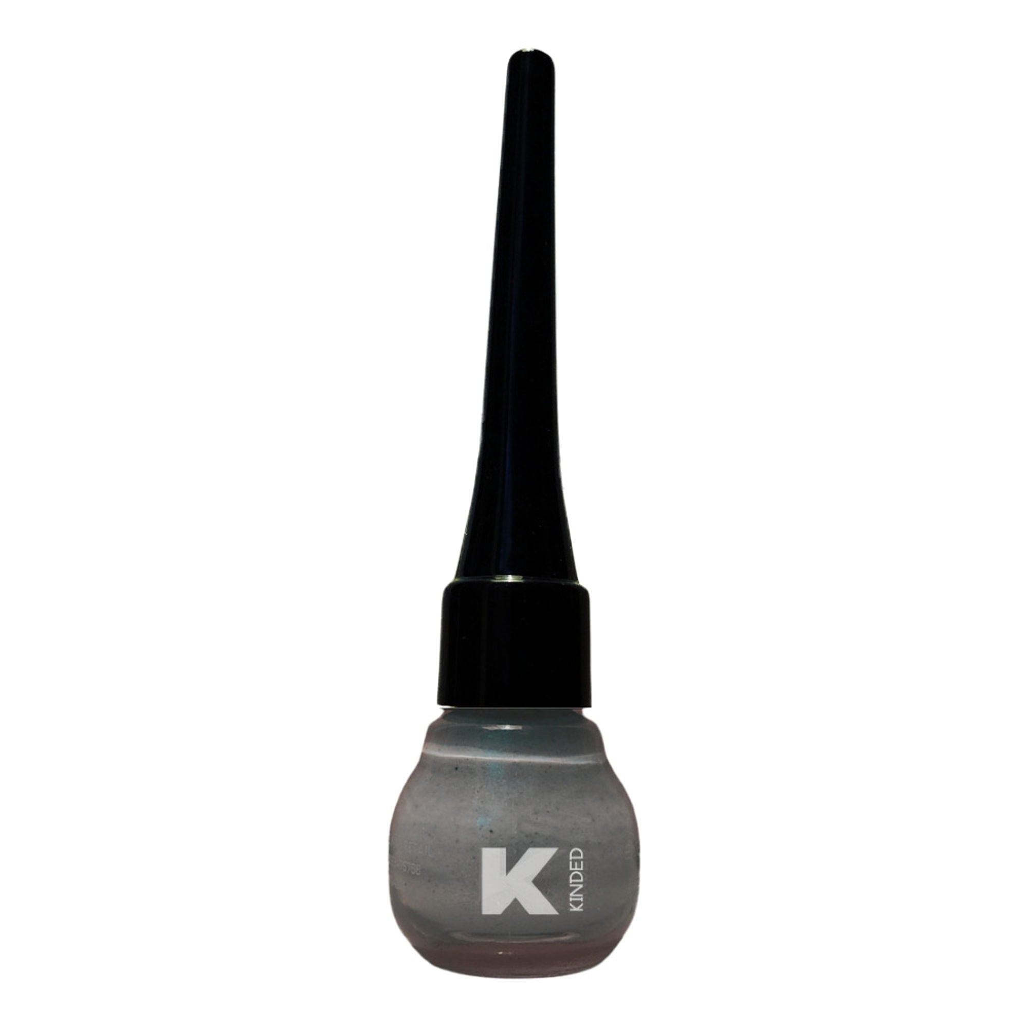 KINDED Liquid Metallic Eye Liner - Greyish Silver | Grocsy