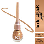 KINDED Liquid Metallic Eye Liner - Cool Copper | Grocsy