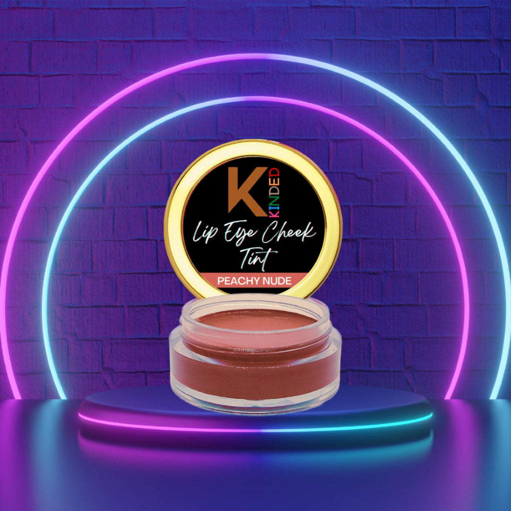 KINDED Lip, Eye and Cheek Tint - Peachy Nude | Grocsy