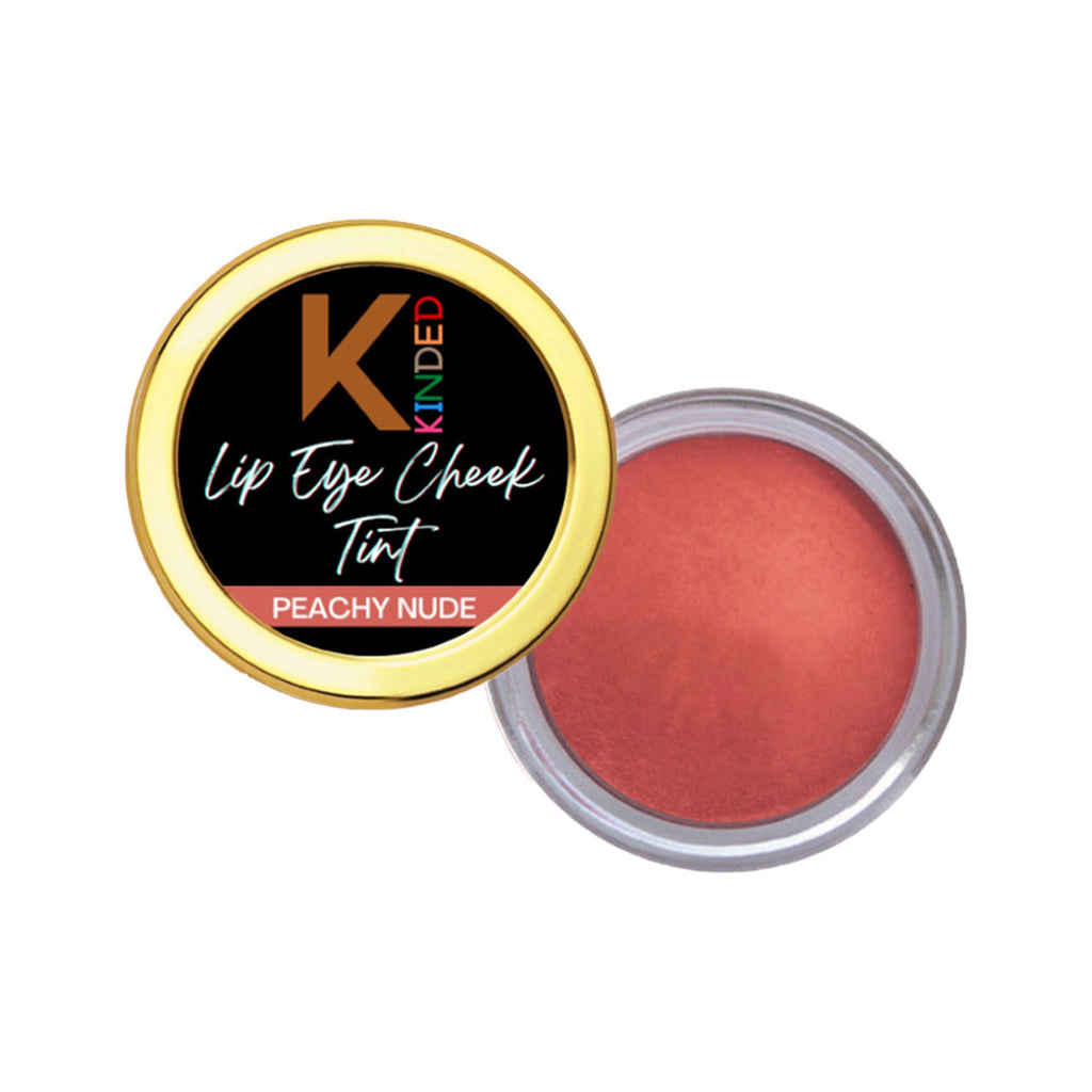 KINDED Lip, Eye and Cheek Tint - Peachy Nude | Grocsy