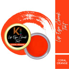 KINDED Lip, Eye and Cheek Tint - Coral Orange | Grocsy