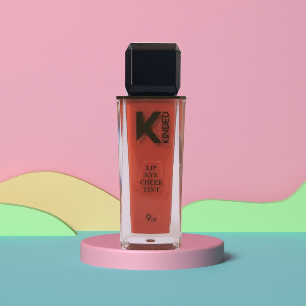 KINDED Lip, Eye & Cheek Tint with Vitamin-E Enriched - 05 Rust Crust | Grocsy