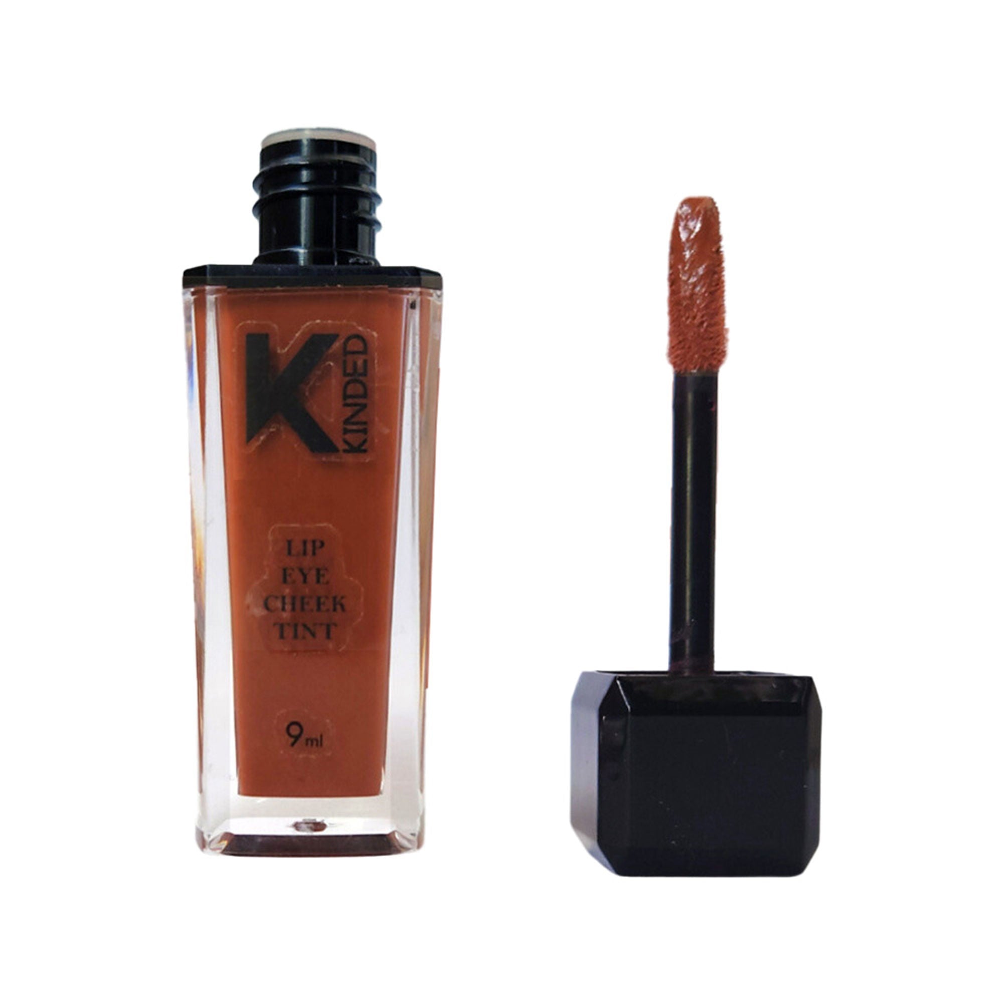 KINDED Lip, Eye & Cheek Tint with Vitamin-E Enriched - 06 Brown Temptation | Grocsy