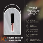 KINDED Mousse Shimmer Highlighter - Rusty Bronze | Grocsy