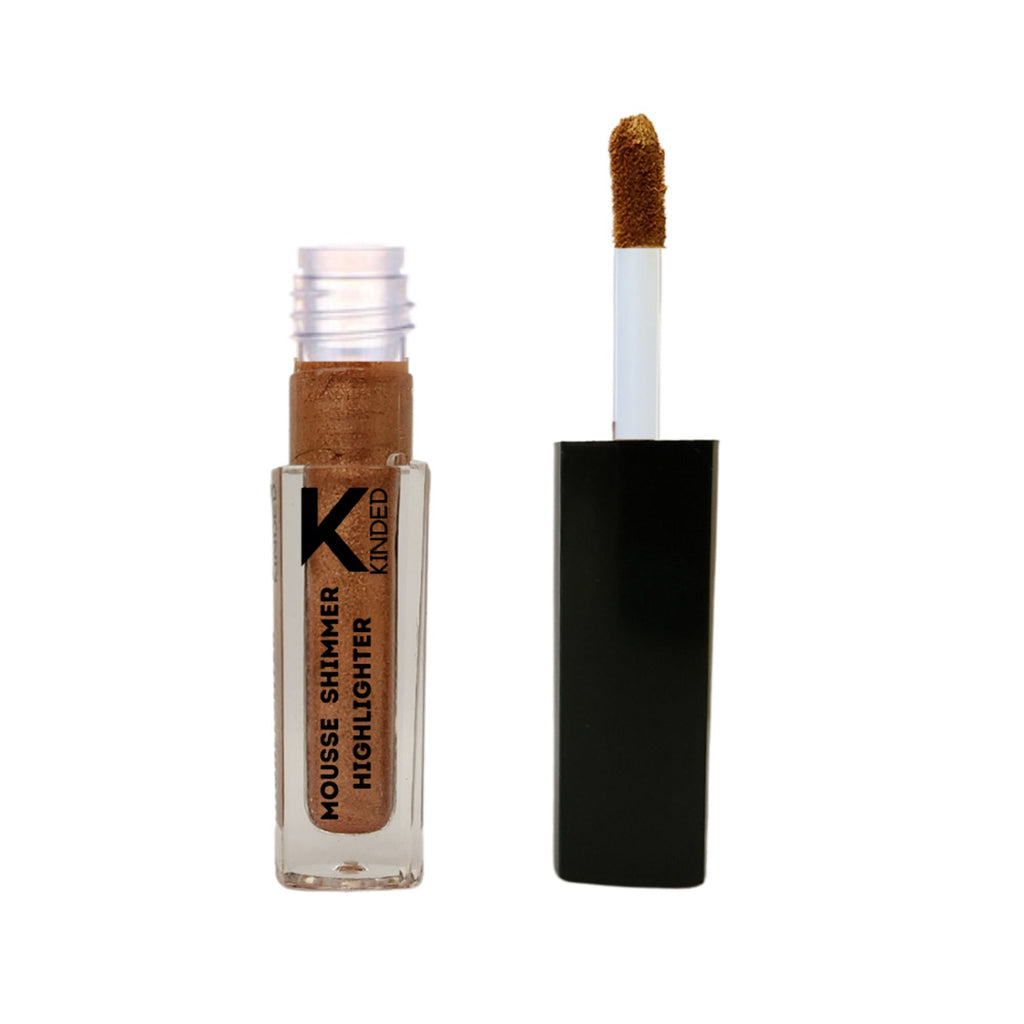 KINDED Mousse Shimmer Highlighter - Cool Copper | Grocsy