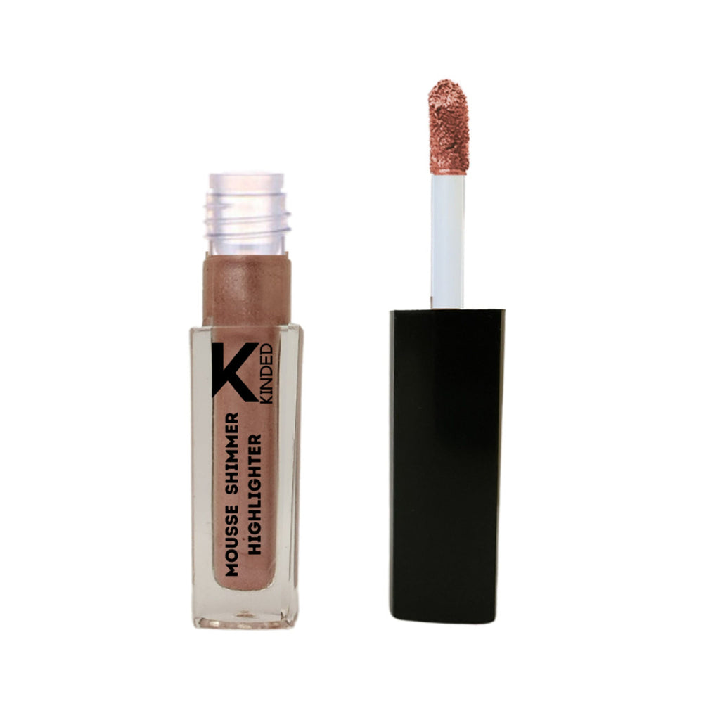 KINDED Mousse Shimmer Highlighter - Rose Gold | Grocsy