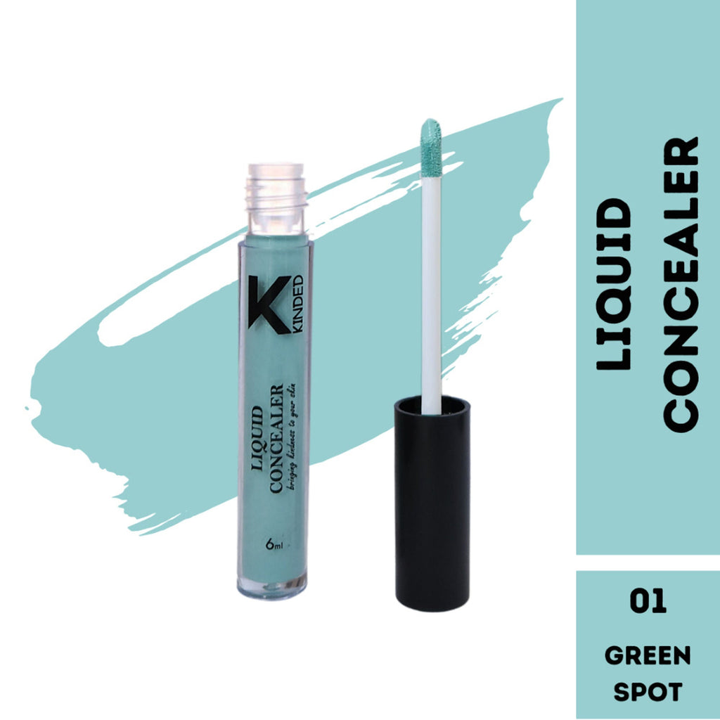 KINDED Liquid Concealer - Green Spot | Grocsy