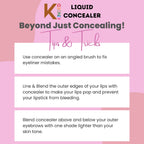 KINDED Liquid Concealer - White Light | Grocsy