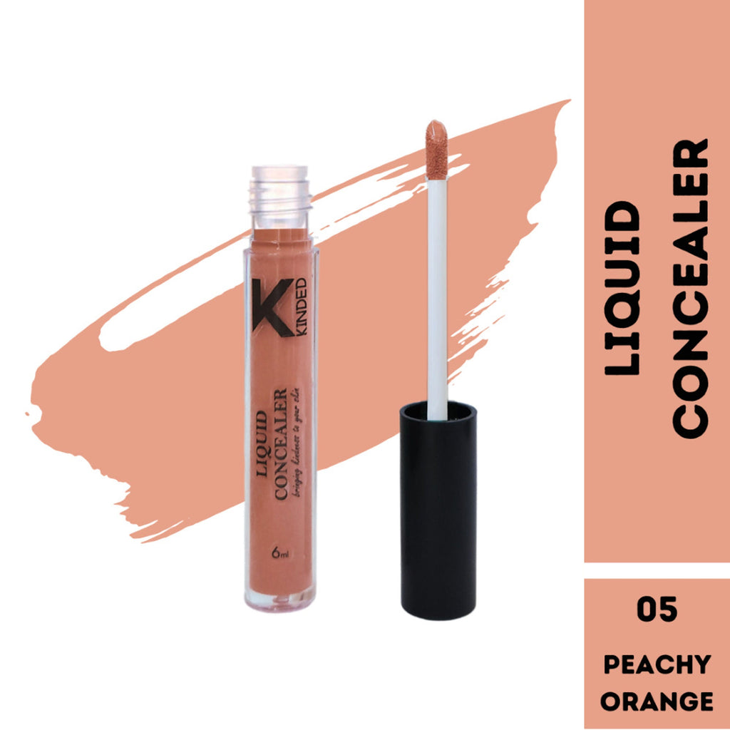 KINDED Liquid Concealer - Peachy Orange | Grocsy