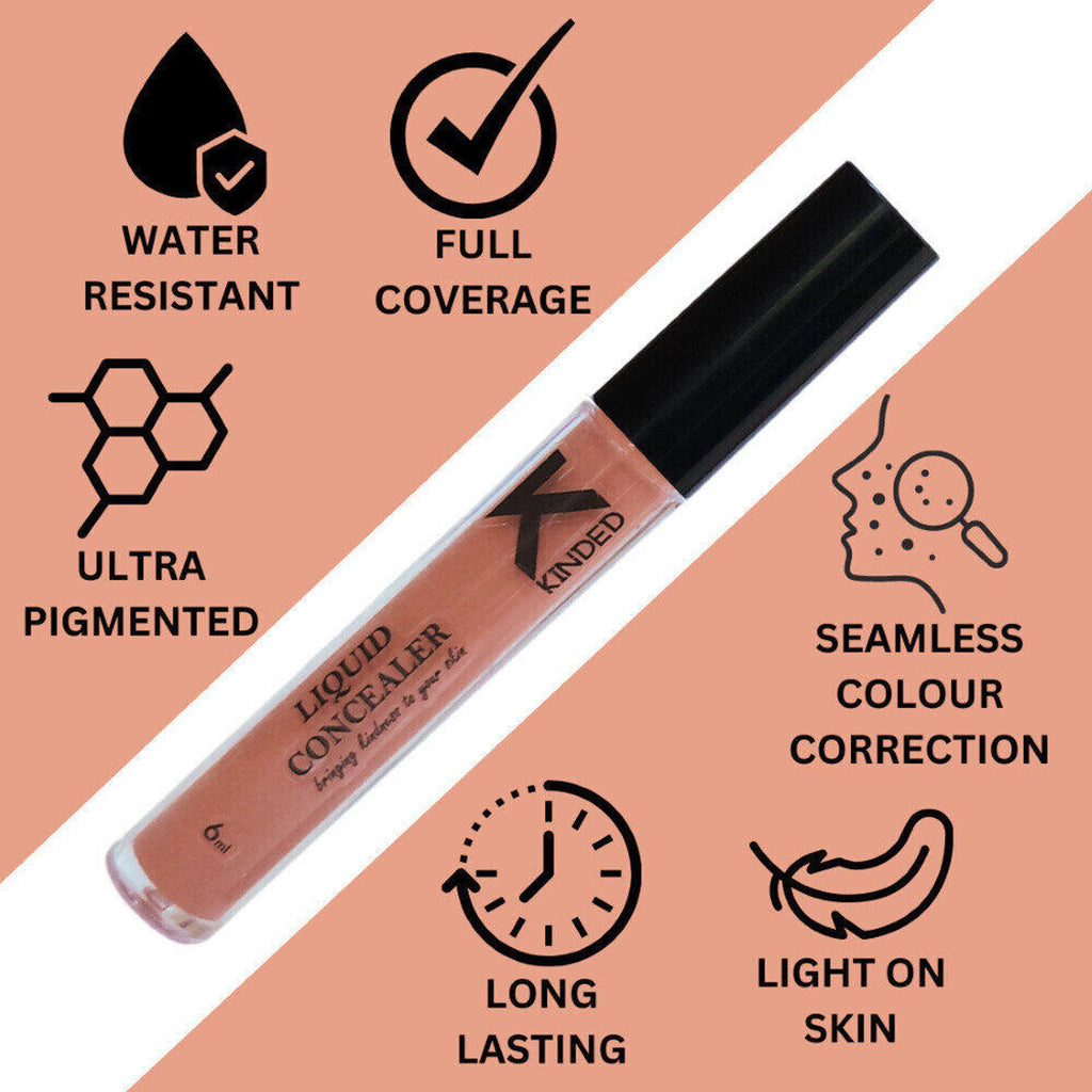 KINDED Liquid Concealer - Peachy Orange | Grocsy