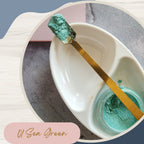 KINDED Loose Shimmer Makeup Foil Pigments Powder - Sea Green | Grocsy