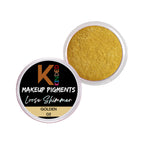 KINDED Loose Shimmer Makeup Foil Pigments Powder - Golden | Grocsy