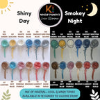 KINDED Loose Shimmer Makeup Foil Pigments Powder - Smokey Blue | Grocsy