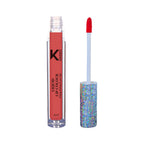 KINDED Liquid Lip Colour Lipstick Lip Gloss - 03 Vermilion Red | Grocsy