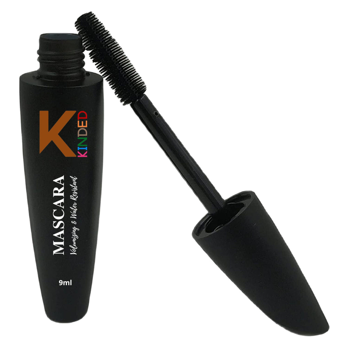 KINDED Volumizing & Waterproof Long Lasting Smudgeproof Mascara - Black | Grocsy