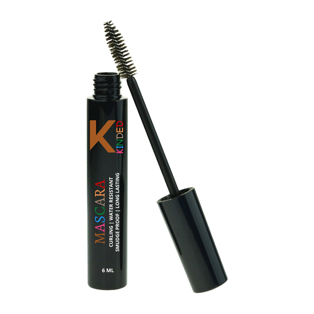 KINDED Curling Waterproof Long Lasting Smudgeproof Mascara - Black | Grocsy
