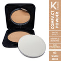 KINDED Sun Protection Compact Powder with Vitamin E - 03 Warm Beige | Grocsy