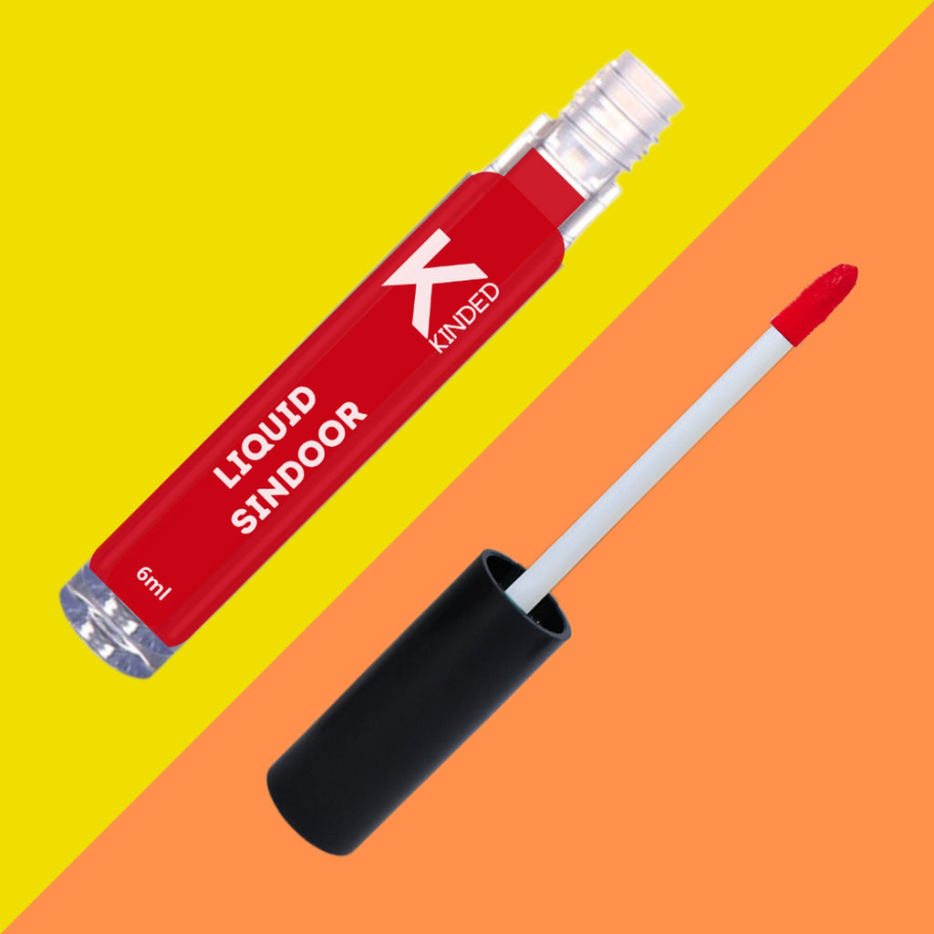 KINDED Liquid Sindoor - 02 Red | Grocsy
