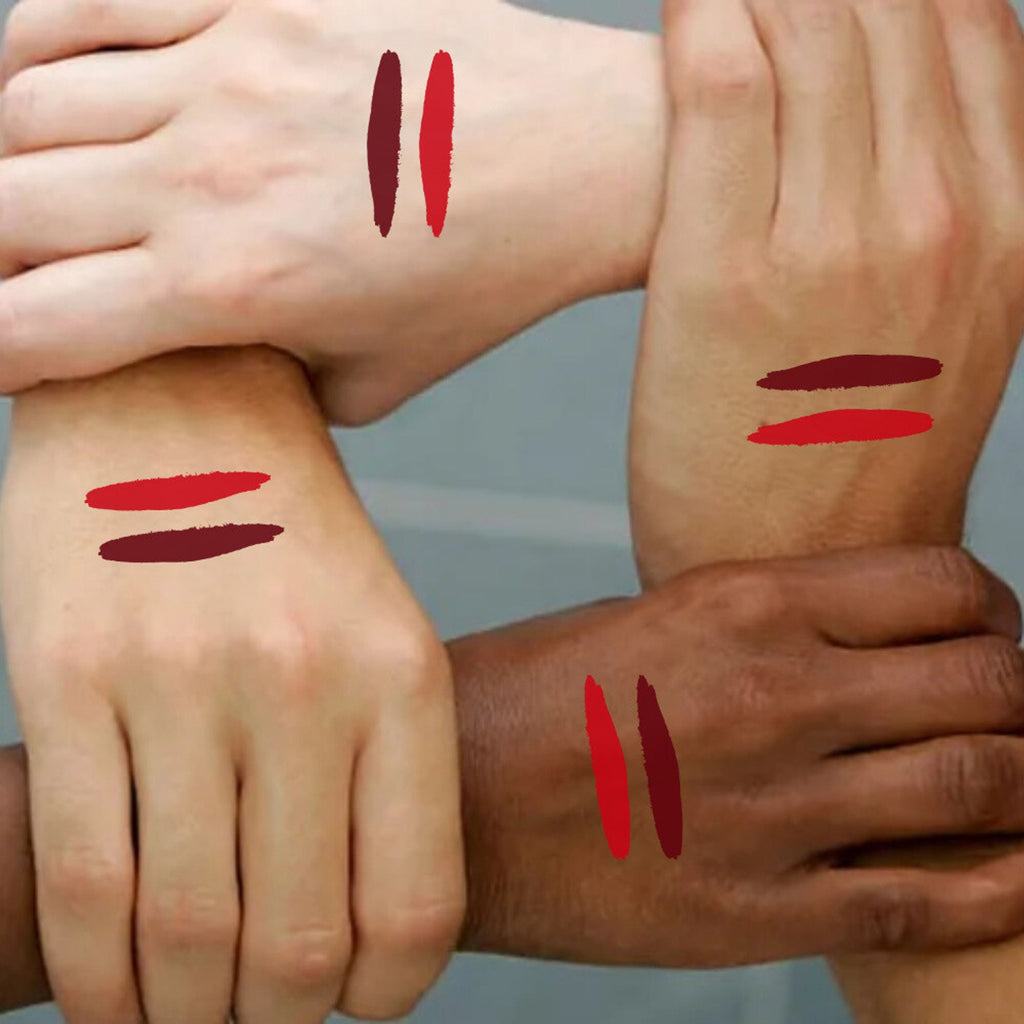 KINDED Maroon & Red Colour Liquid Sindoor Combo - Maroon & Red | Grocsy