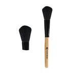 KINDED Professional Natural Wooden Handle Blush Makeup Brush | Grocsy