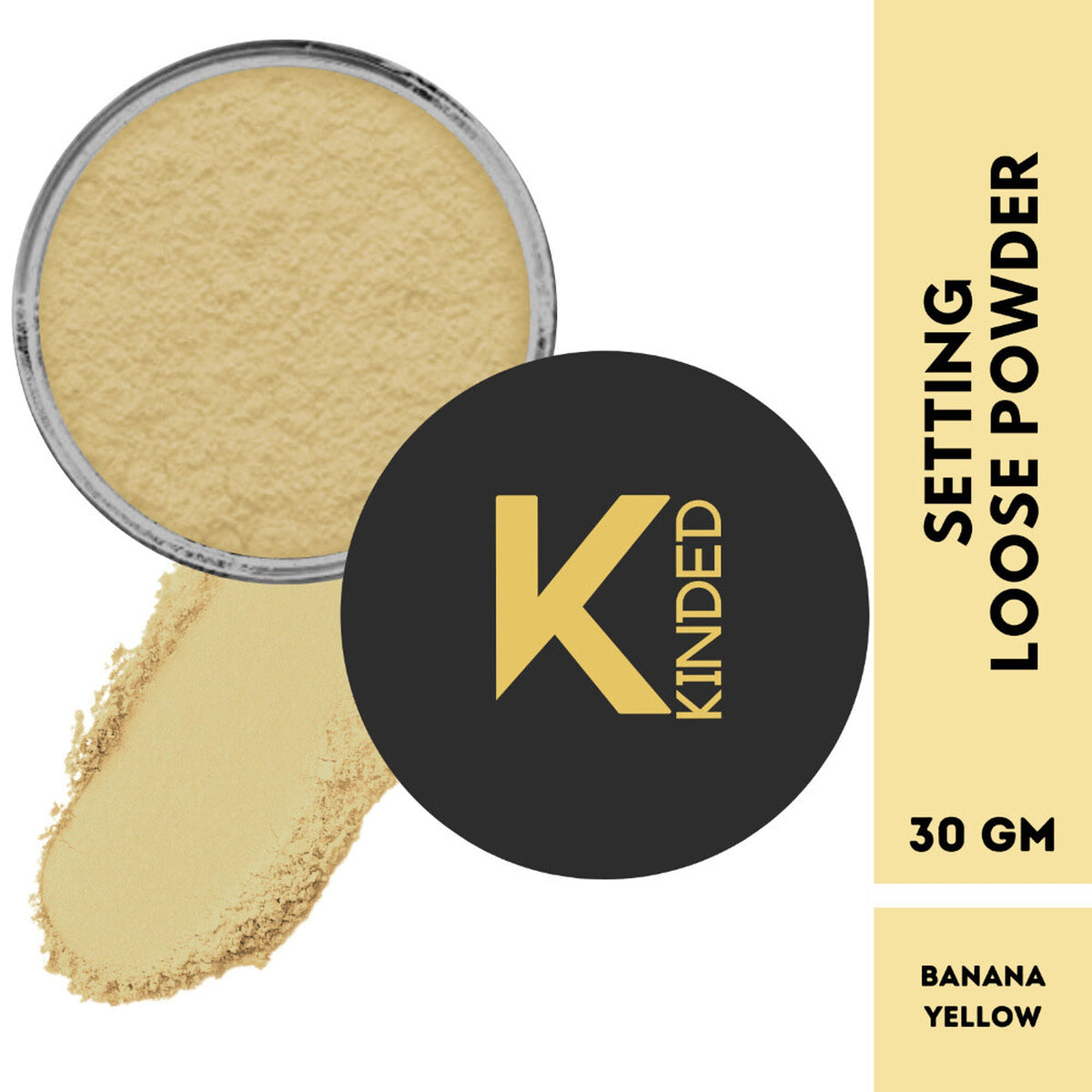 KINDED Setting Loose Powder - Banana Yellow | Grocsy