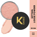 KINDED Setting Loose Powder - Rose Pink | Grocsy