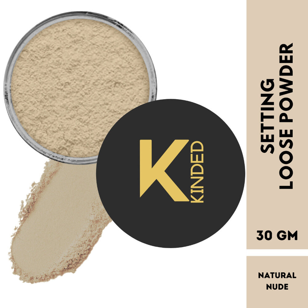 KINDED Setting Loose Powder - Natural Nude | Grocsy