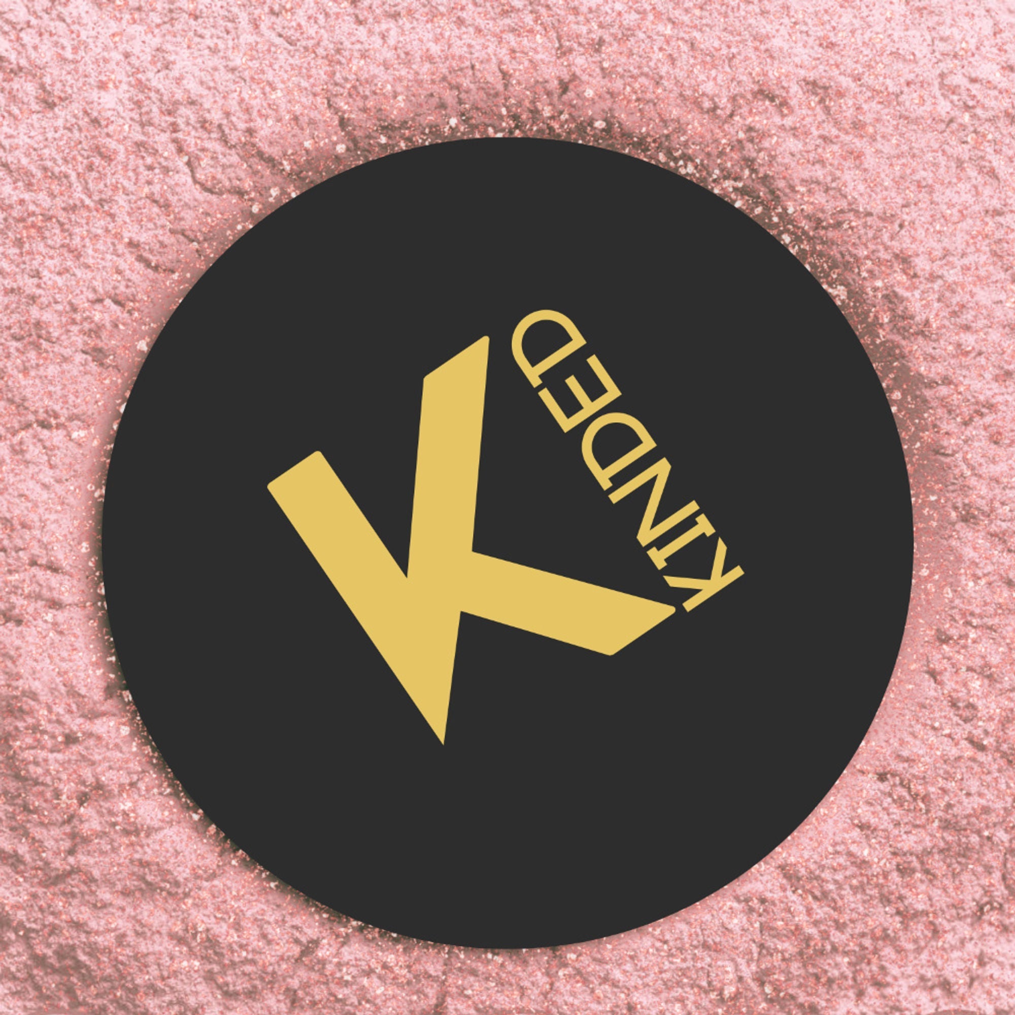 KINDED Highlighter Loose Powder - Shimmer Rose Pink | Grocsy